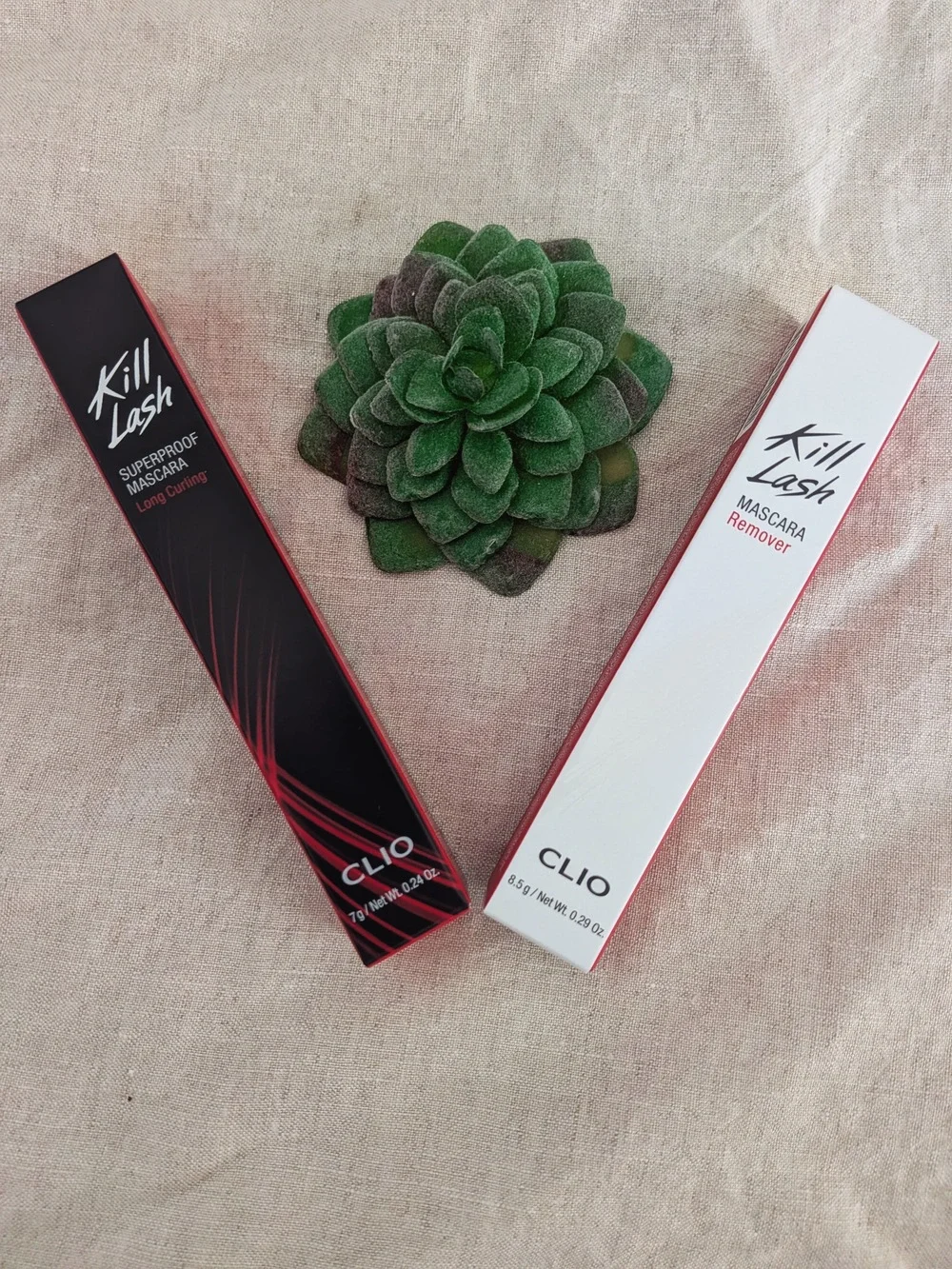CLIO Kill Lash Superproof Mascara Black + Mascara Remover Duo NWT